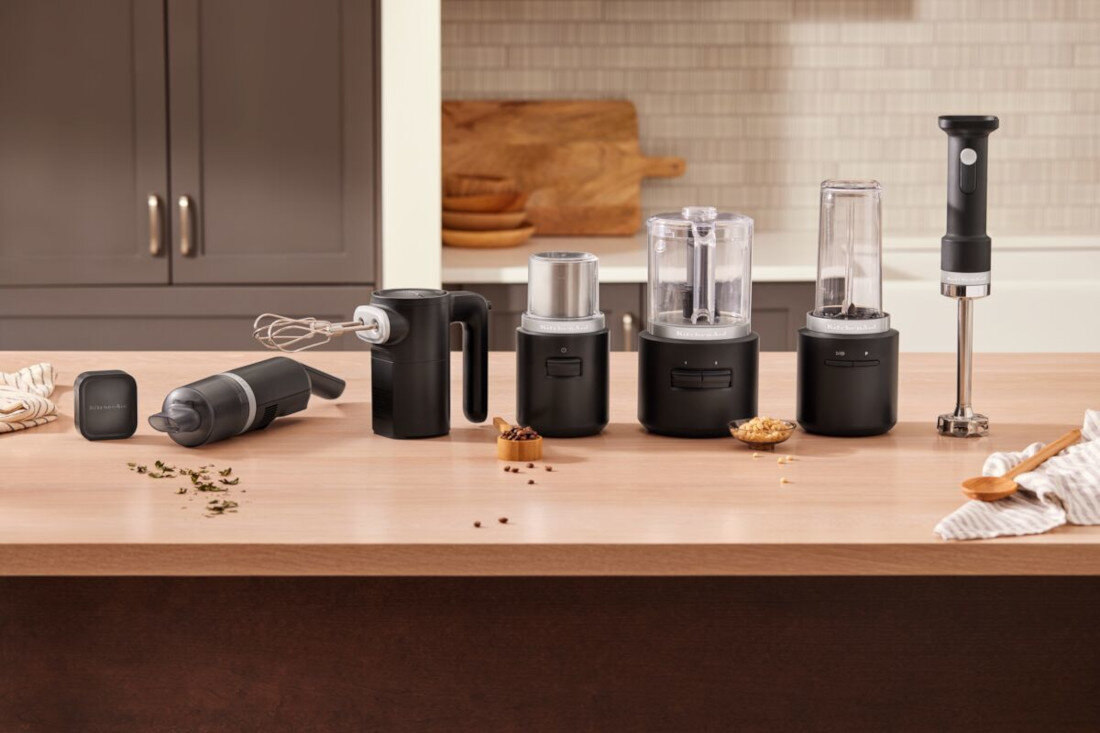 Młynek do kawy KITCHENAID Go 5KBGR100BM wymiary rozmiar waga Mała konstrukcja