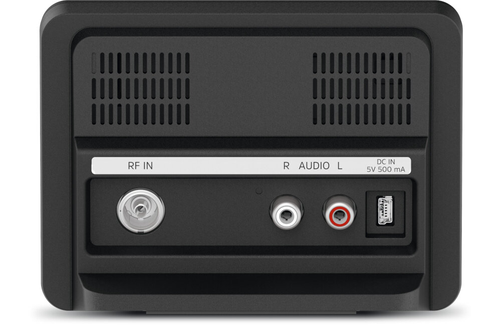 TECHNISAT DIGITRADIO 10 C czarno-srebrny urządzenie antena kabel zasilacz pilot