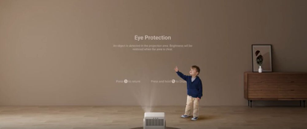 Projektor XGIMI Horizon S Pro - Inteligentna ochrona oczu