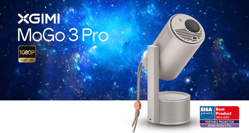 Projektor XGIMI Mogo 3 Pro - Nieograniczone filmy