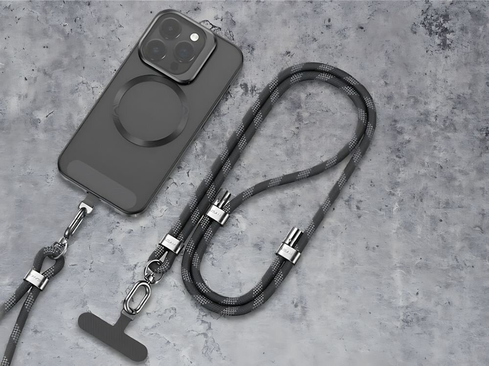 Uniwersalna smycz do telefonu 1,6m USAMS smycz szyja telefon styl