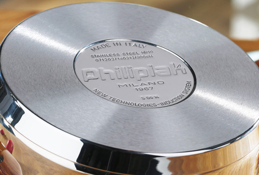 Zestaw garnków PHILIPIAK Versatile (8 elementów) Dno Akutermiczne równomiernie rozprowadza ciepło powierzchnia składniki wartości odżywcze