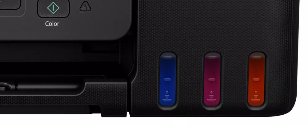 Urządzenie wielofunkcyjne CANON Pixma G3480 Druk w kolorze, Automatyczny druk dwustronny, Wi-Fi  zbliżenie na okienko z poziomem atramentu wskaźnik atramentu z przodu kontrola zużycia