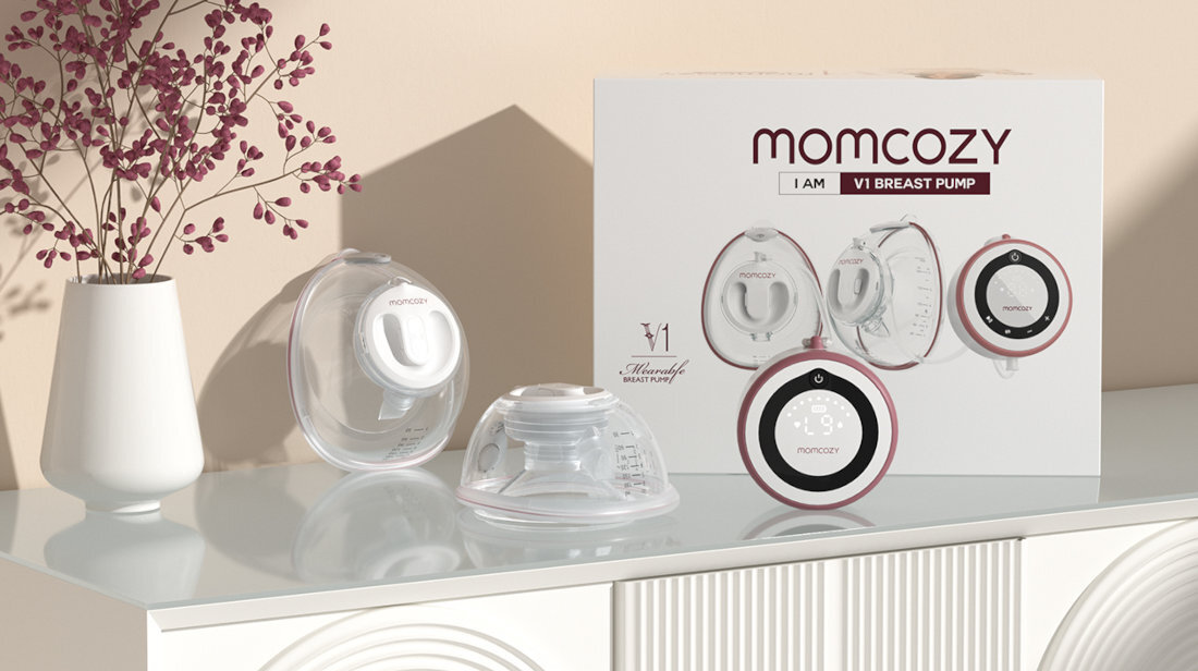 Laktator MOMCOZY v1 wygląd prezentacja design wizualizacja lifestyle