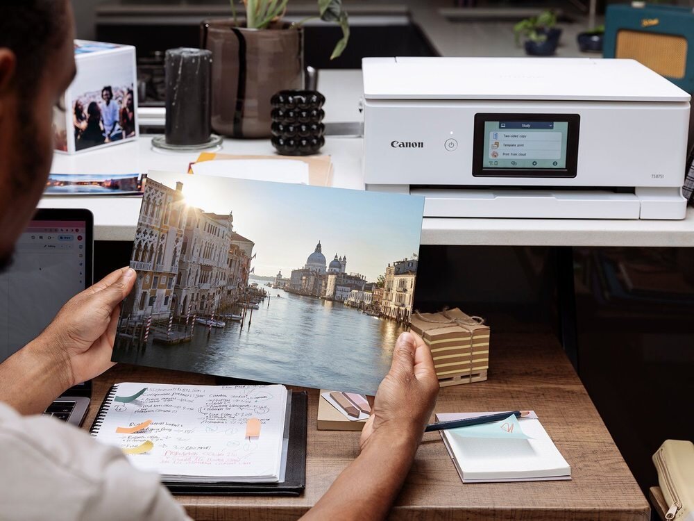 Urządzenie wielofunkcyje CANON Pixma TS8750  konfiguracja