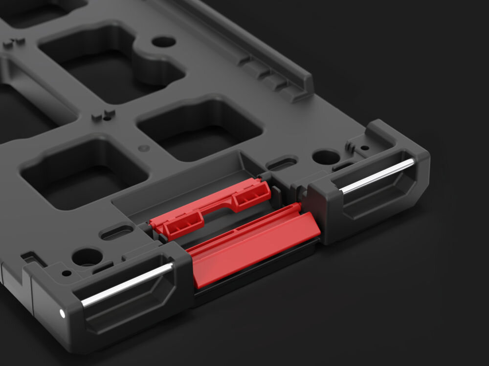 Qbrick System ONE Adapter Multi montaż ściana podłoga stalowe uchwyty pasy zabezpieczające konektory