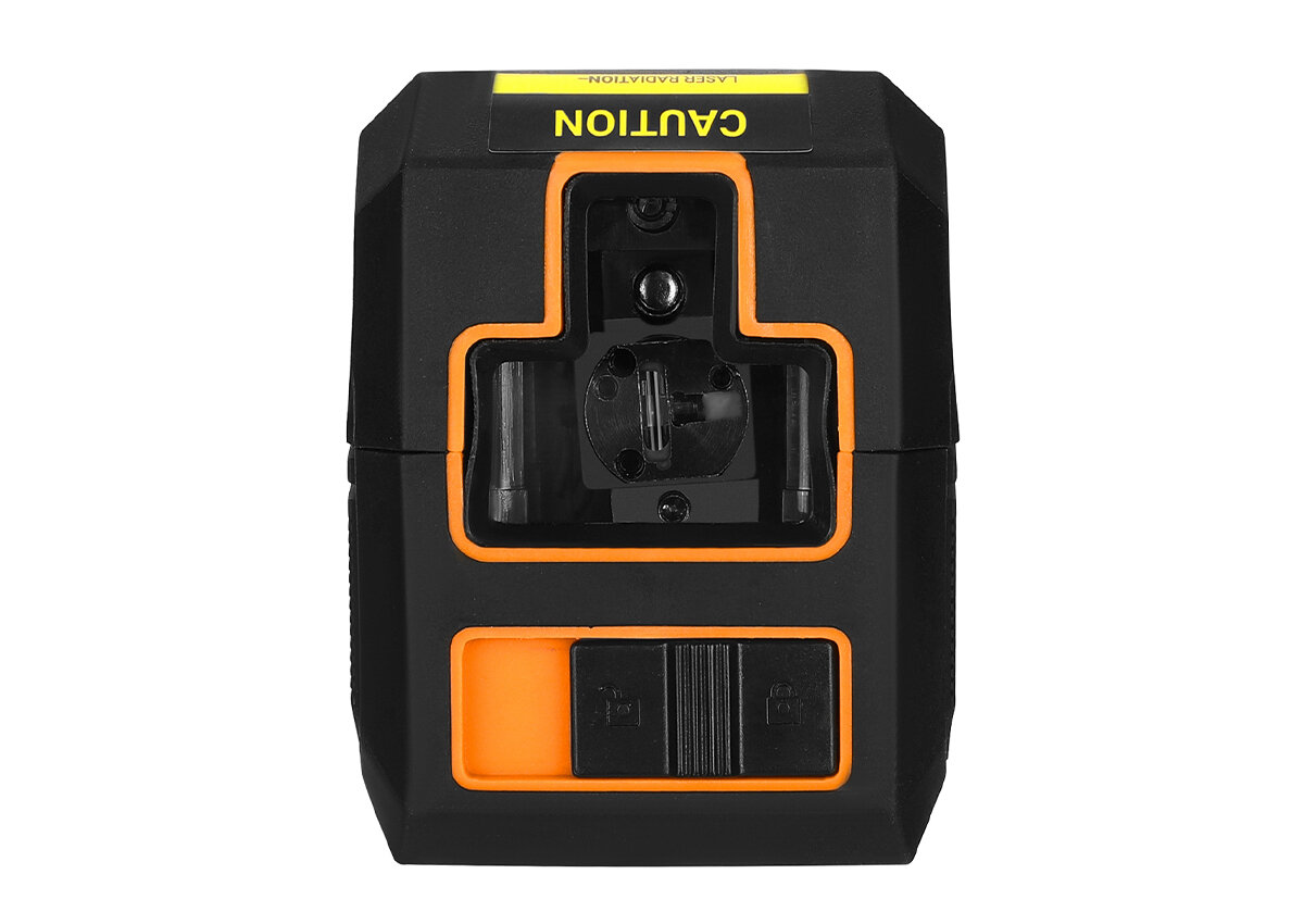 Laser krzyżowy DEKO DKLL2PG wymiary 73 x 72 x 55 mm zielona wiazka lasera dobra widocznosc lini obudowa warstaw gumowa stabilny pewny chwyt funkcja skosow blokowanie wahadla zasilanie uniwersalne dwie baterie typu AA lub akumulatory typu AA