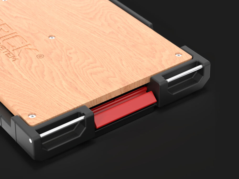 Qbrick System ONE Adapter Multi Work Platform lakierowana sklejka blat roboczy konektory narzędzia