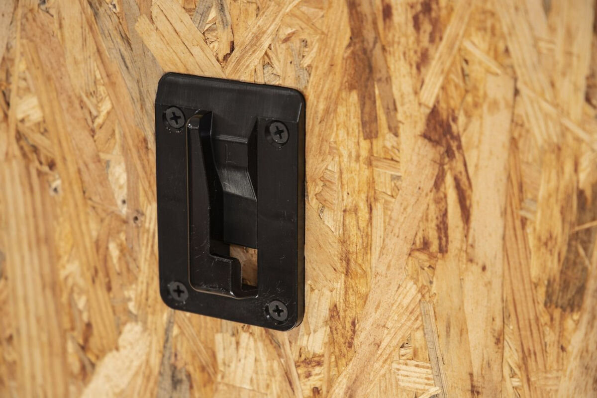 Adapter ścienny QBRICK System One Z257240PG001 uchwyty montażowe ABS organizer QS ONE L M M Plus