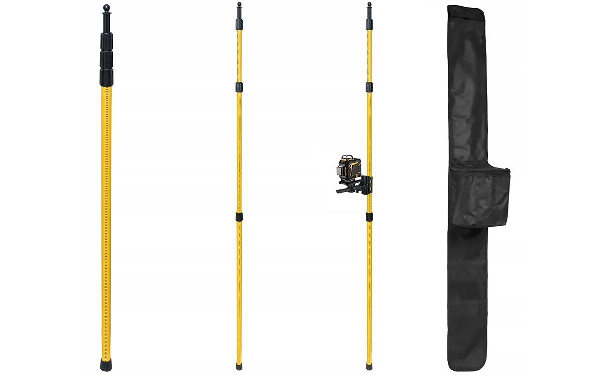 Statyw DEKO DKTYC07 + Adapter do skosów praktyczny pokrowiec przenoszenie statywu prosto bezpiecznie z wysokiej jakosci materialu mocny odpony na przetarcia odpowiednie zabezpieczenie sprzetu