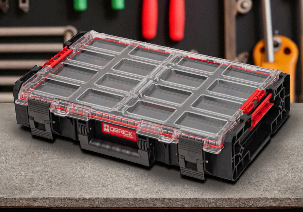 QBRICK System One Organizer XL 2.0 MFI praktyczne przechowywanie narzędzi warsztatowych