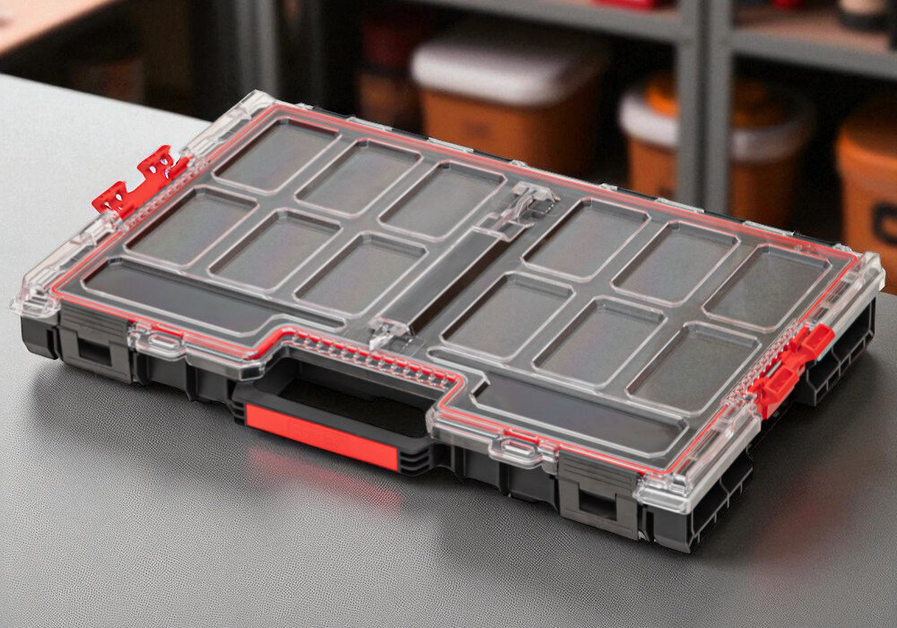 QBRICK System ONE Organizer L 2.0 MFI organizer warsztatowy bezpieczne przechowywanie narzędzi