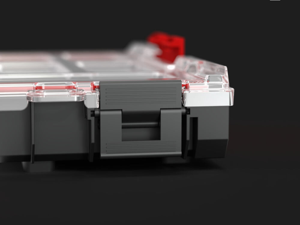 QBRICK System ONE Organizer L 2.0 MFI poliamidowe zapięcia trwałość wygoda