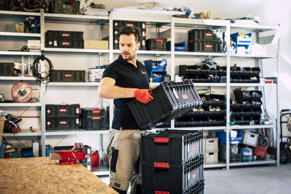 QBRICK System One Box 2.0 pojemność 35 L otwarta konstrukcja transport przedmiotów