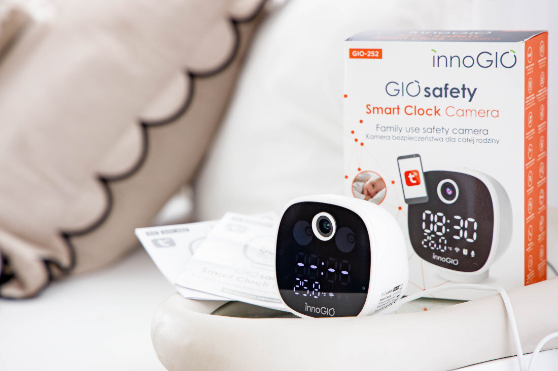 Niania elektroniczna INNOGIO GIOsafety GIO-252 Smart Clock