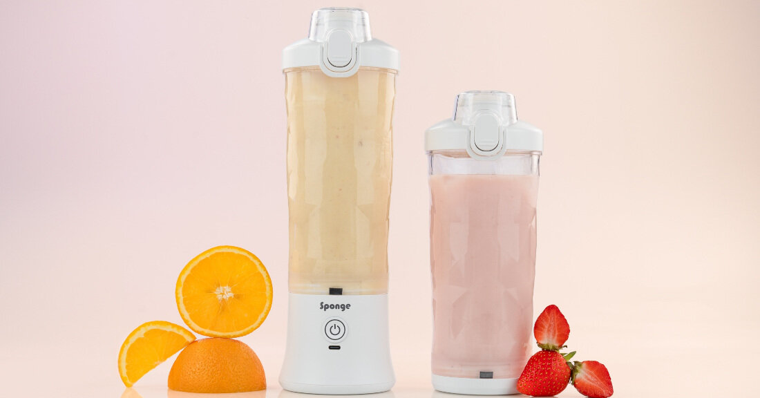 Blender personalny SPONGE SPONBLW01 Koktajl zawsze pod ręką pojemnik pojemność solidna porcja smoothie zdrowe nawyki posiłki planowanie