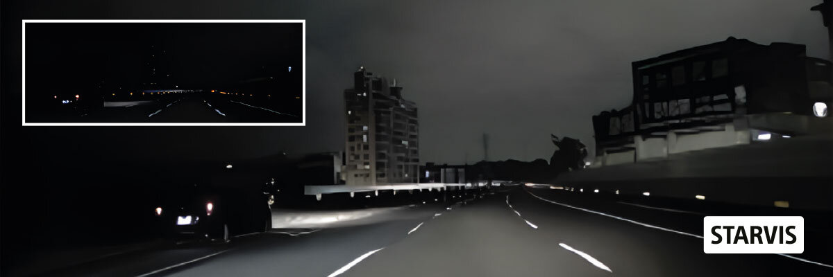 Wideorejestrator MIO MiSentry 12T jasne nagranie dzięki sensorowi STARVIS