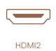 Ikona HDMI 2 (High-Definition Multimedia Interface)