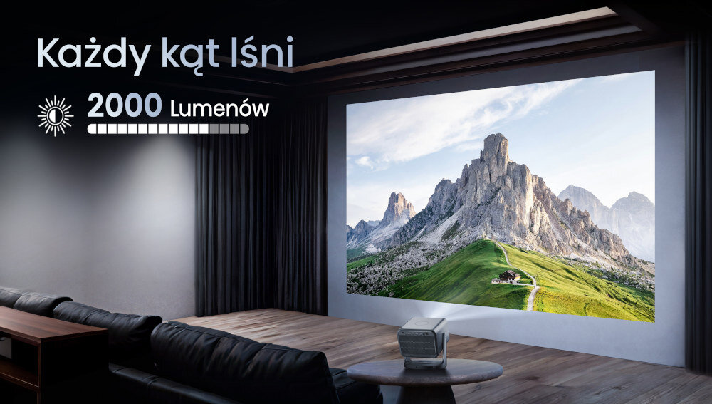 Projektor HISENSE C2 - Jasność 2000 lumenów