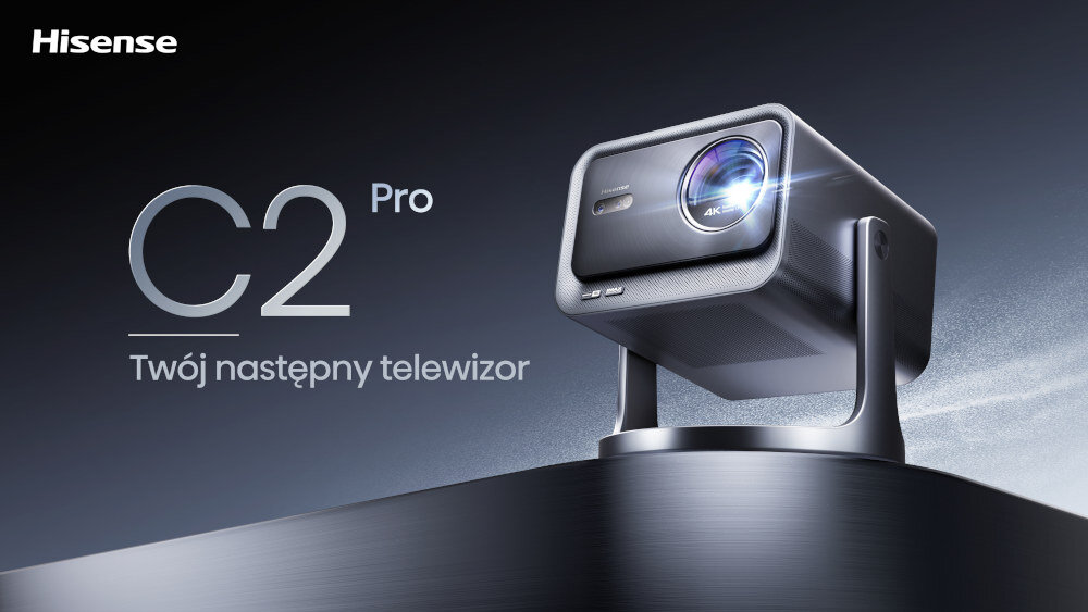 Projektor HISENSE C2 Pro - Świetny obraz i dźwięk