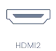 Ikona HDMI 2 (High-Definition Multimedia Interface)