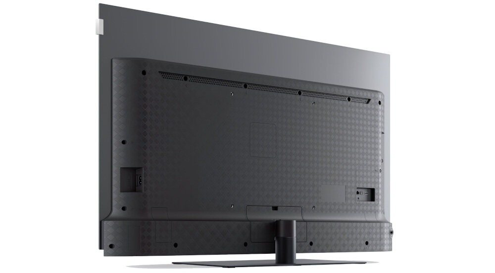 Telewizor LOEWE We See 55 - Wybór do kina domowego, tył telewizora stojącego pod skosem