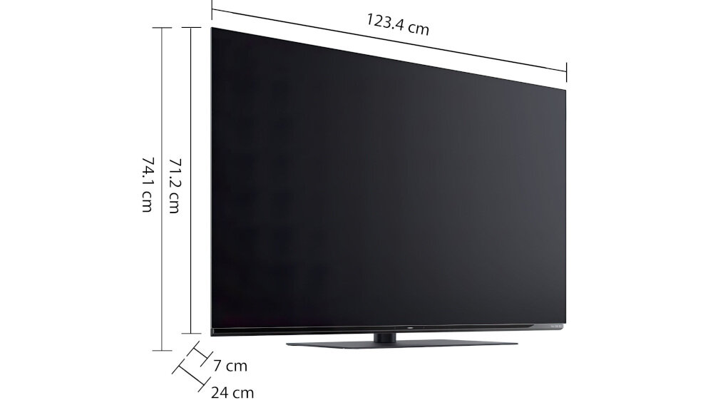 Telewizor LOEWE We See 55 - Design, który pasuje wszędzie, wymiary
