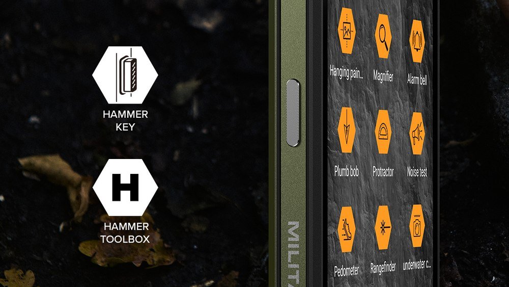 Smartfon HAMMER Blade V 5G narzędzia
