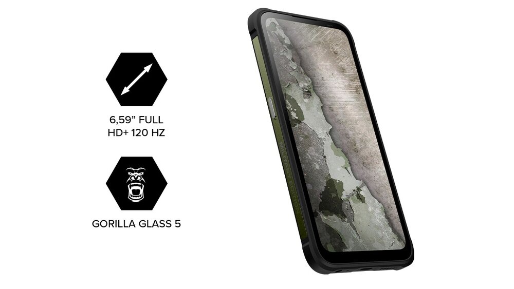 Smartfon HAMMER Blade V 5G wyświetlacz
