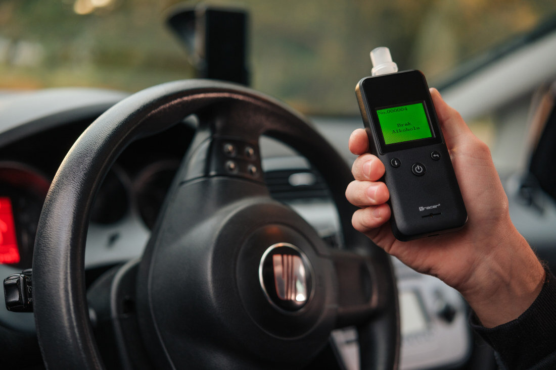Alkomat TRACER BreathEZ-2 Szeroki zakres pomiaru kontrola