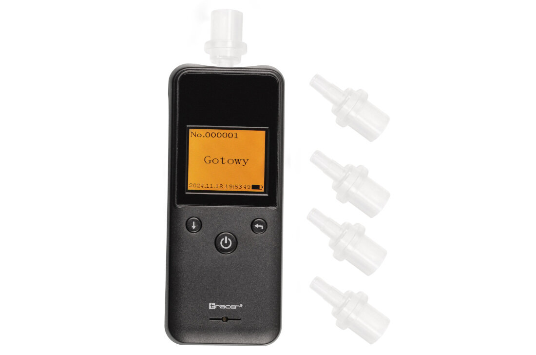 Alkomat TRACER BreathEZ-2 Higiena i wygoda 5 wymiennych ustników przez więcej niż jedną osobę