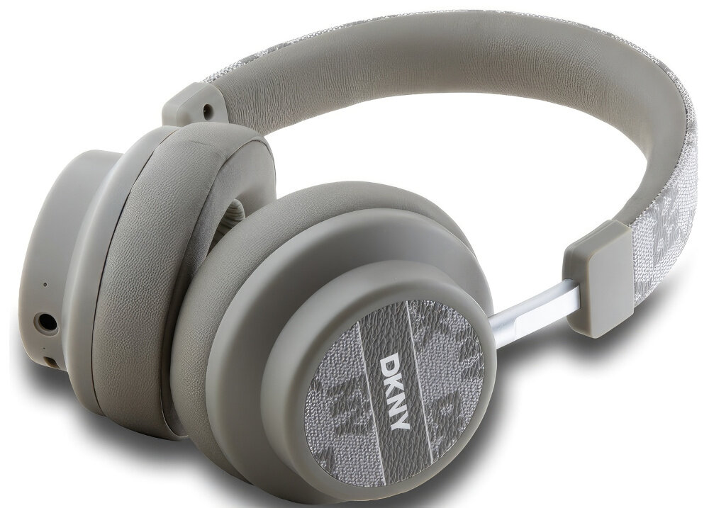 Słuchawki nauszne DKNY DKBHM2PCSHLK - Ładowanie USB-C, słuchawki nauszne na białym tle