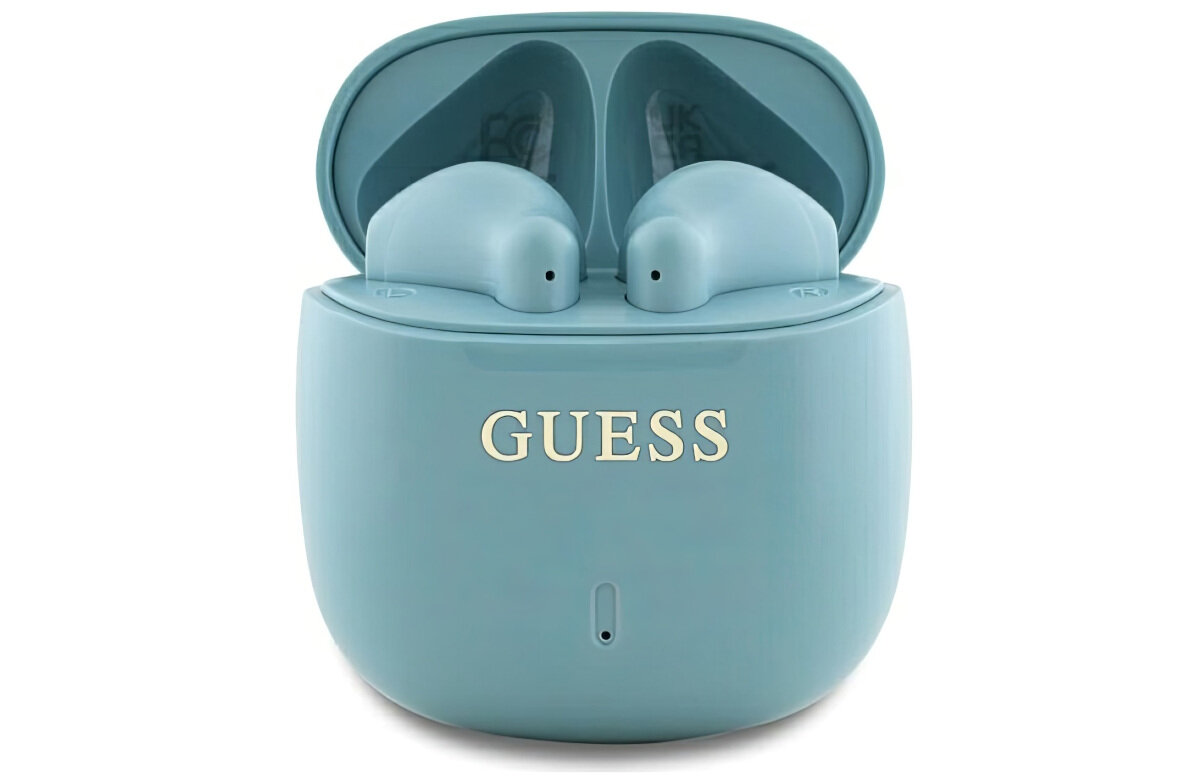 Słuchawki douszne GUESS GUTWSJ14ESGP - Dźwięk, który robi wrażenie, słuchawki z etui od frontu