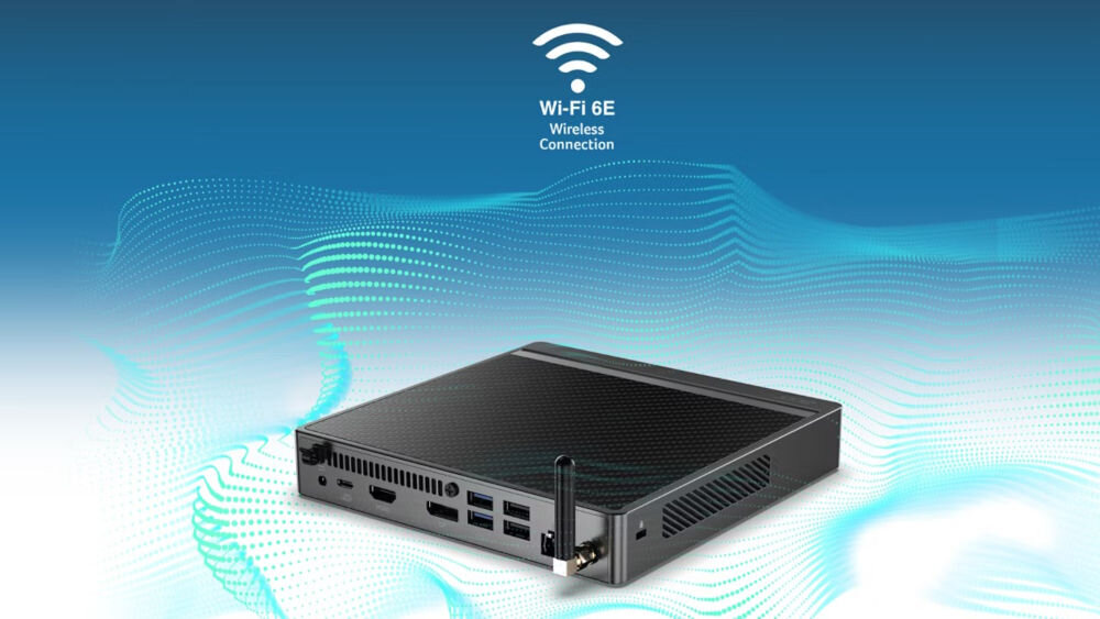 Komputer ACER Revo Box RB610 i5-1335U 16GB RAM 1TB SSD Wi-Fi Wi-Fi 6E bluetooth 5 opcjonalna antena Wi-Fi