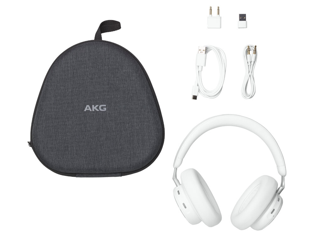 Słuchawki dokanałowe AKG N9 Hybrid ANC czas pracy czas dzialania