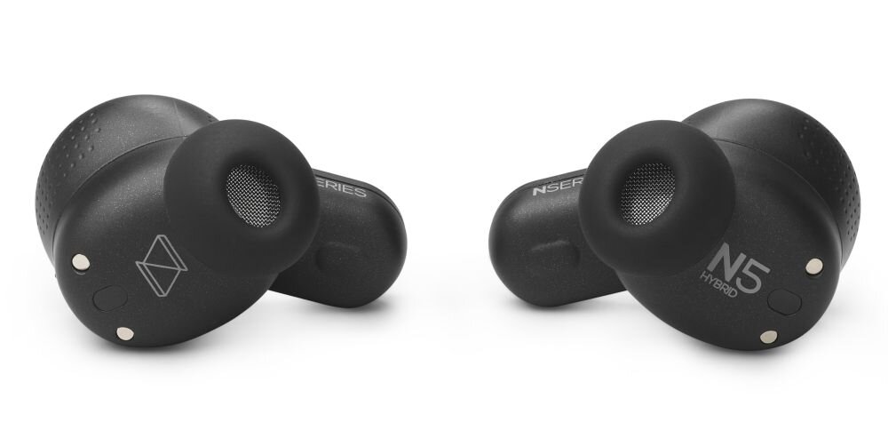 Słuchawki dokanałowe AKG N5 Hybrid ANC dynamika inteligentne rozmowy