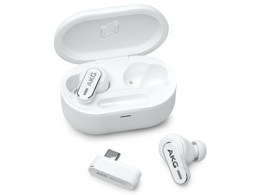 Słuchawki dokanałowe AKG N5 Hybrid ANC lacznosc usb-c bluetooth
