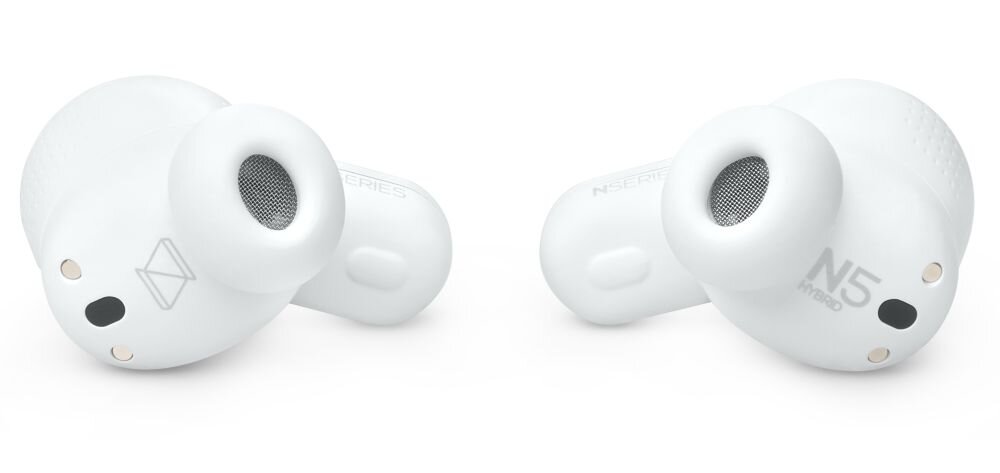 Słuchawki dokanałowe AKG N5 Hybrid ANC dynamika inteligentne rozmowy