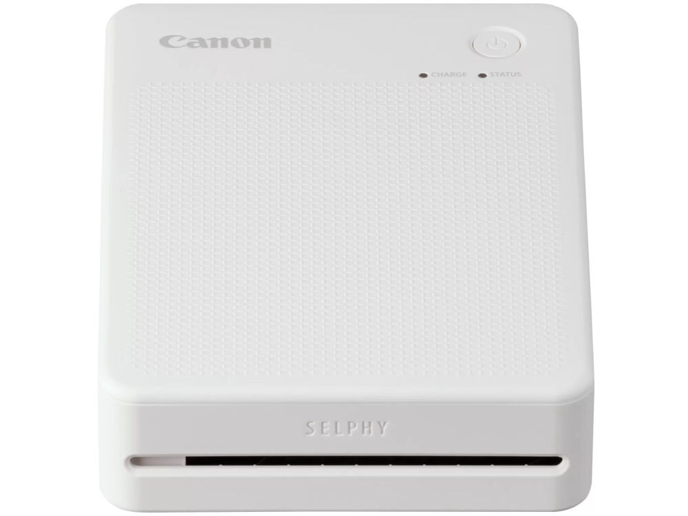 Drukarka CANON Selphy Square QX20 Druk w kolorze, Wi-Fi Biały urządzenie na białym tle rozdzielczość szczegółowe obrazy