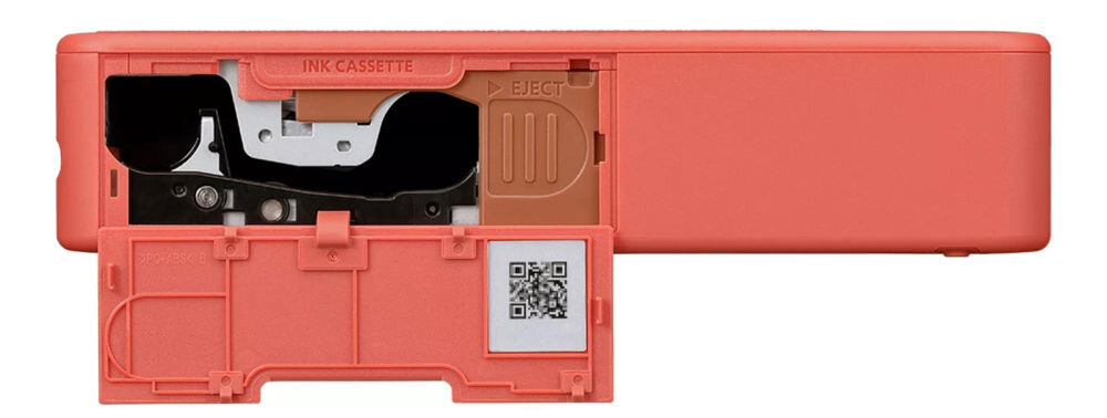 Drukarka CANON Selphy Square QX20 Druk w kolorze, Wi-Fi Czerwony drukarka pokazanie miejsca na kasety kaseta z atramentem dołączona do nośników uproszczenie procesu przygotowania czysta wymiana kasety