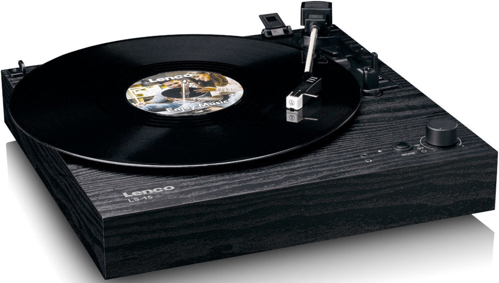 Gramofon LENCO LS-15BK - Niezawodność i wygoda