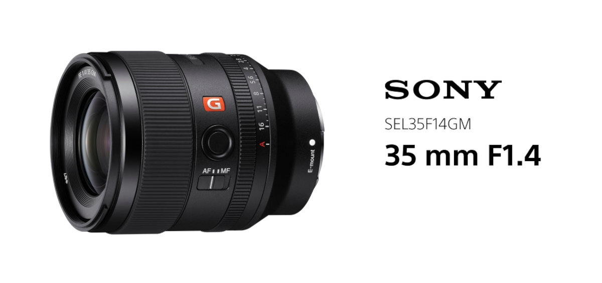 Obiektyw SONY FE 35 mm wysoką rozdzielczością efektem bokeh mobilnej konstrukcji jakości G Master