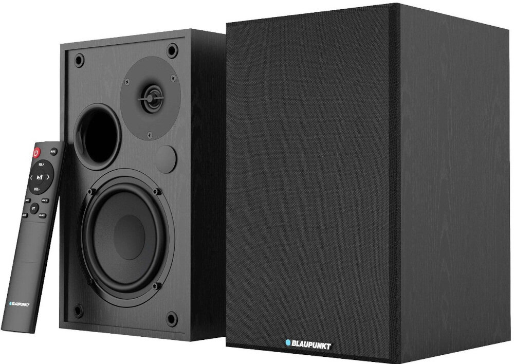 Kolumny głośnikowe BLAUPUNKT BS40OK - Elegancka obudowa, bass-reflex