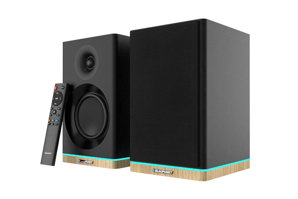 Kolumny głośnikowe BLAUPUNKT BS60BK - Szeroka kompatybilność, RCA