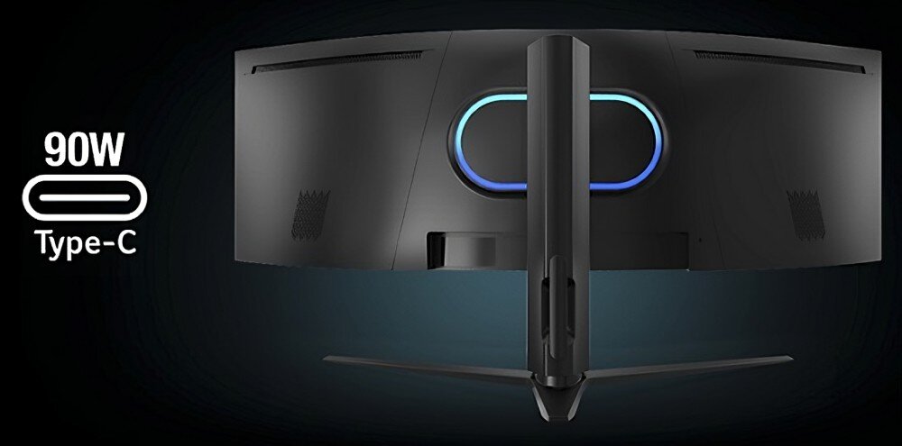 Monitor ACER Predator Z57BMIIPHUZX 57 7680x2160px 120Hz 1 ms [GTG] Curved porty złącza podłączenie ładowanie