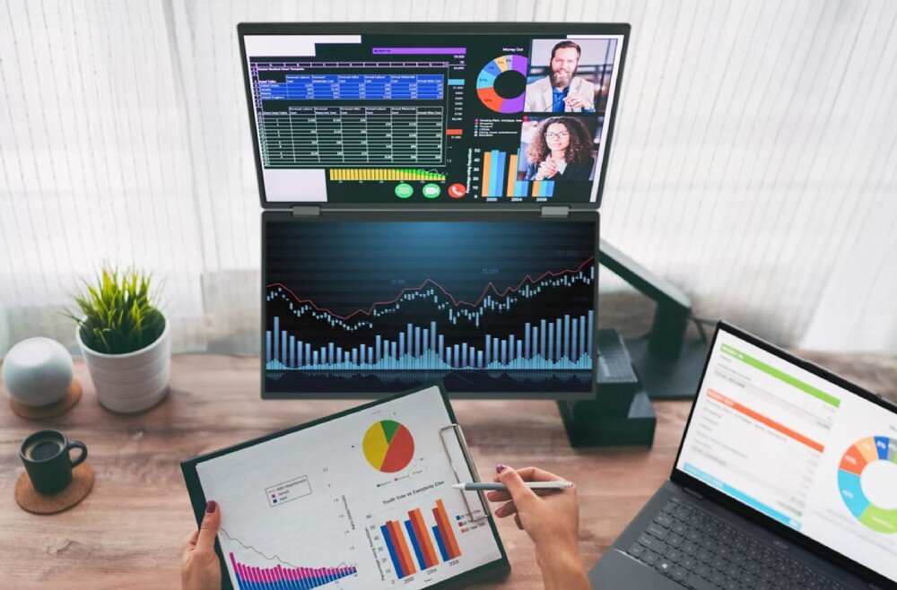 Monitor ACER PD163QBMIUUX 15.6 1920x1080px IPS mocowanie VESA montaż głośnik moc dźwięk