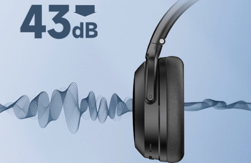 Słuchawki EDIFIER WH700NB Pro ANC z hybrydową redukcją szumów i trybami tłumienia hałasu, słuchawki nauszne przez które przechodzi dźwięk