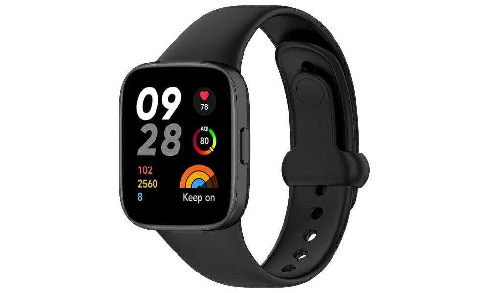 Pasek Beline do Redmi Watch 3 silikonowy sportowy wygodny elastyczny trwały