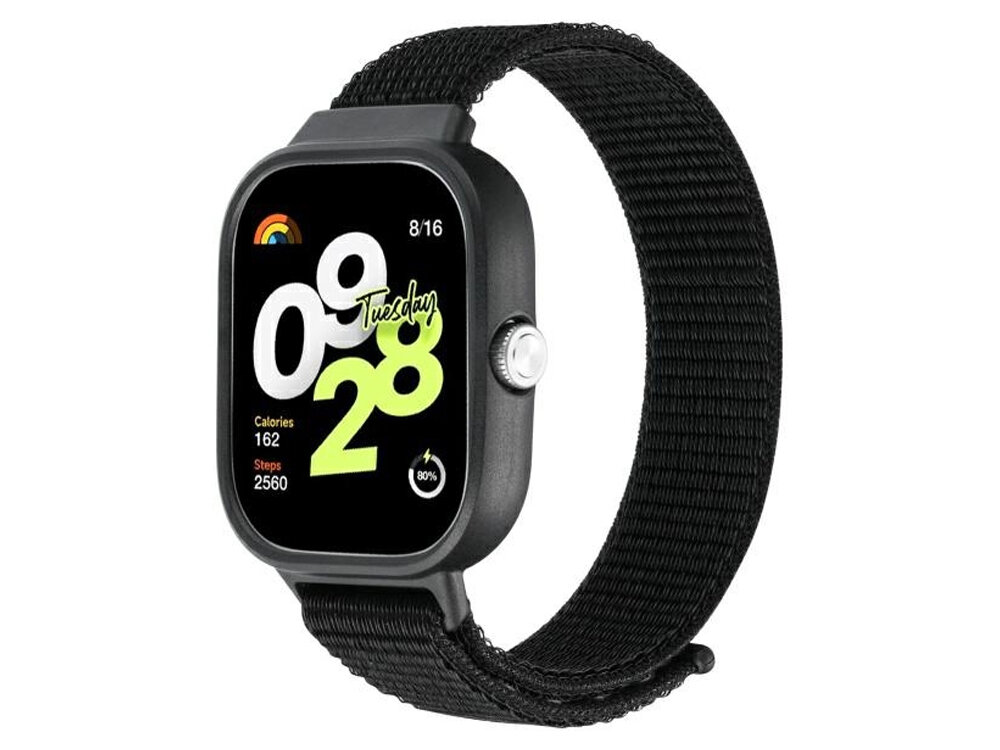 Pasek Beline Redmi Watch Klasyczne zapięcie na zatrzask oraz dodatkowy uchwyt Konstrukcja szybki montaż i demontaż - pasek od tylu