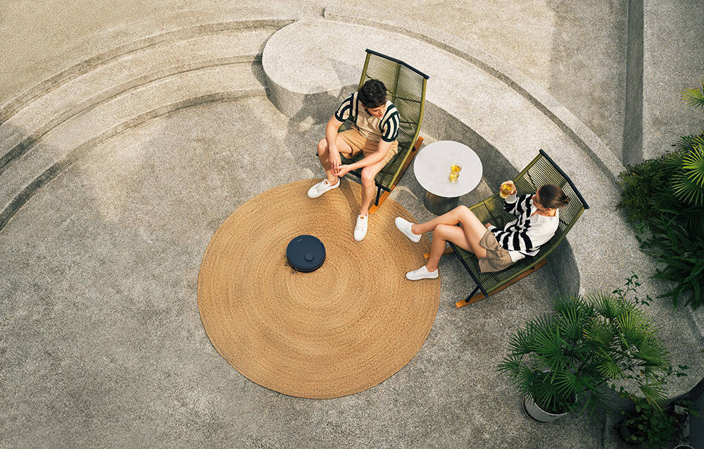 Robot sprzątający MOVA E20 Zaawansowana nawigacja system nawigacji Smart Pathfinder™  laser LDS skanowanie przestrzeń dokładne i efektywne czyszczenie